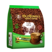 PLUS会员：OLDTOWN WHITE COFFEE 旧街场白咖啡 榛果味速溶三合一白咖啡粉 38g*15条 570g *5件