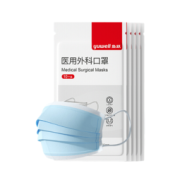 yuwell 鱼跃 一次性医用外科口罩 50片
