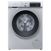 PLUS会员：SIEMENS 西门子 XQG90-WG42A1U80W 滚筒洗衣机 9kg 银色