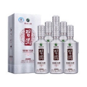 XIJIU 习酒 茅台集团 习酒 银质（钻石版）酱香型白酒53度 579ml*6瓶 整箱装