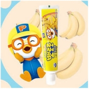 Pororo 啵乐乐Pororo宝露露儿童牙具三件套 （水果牙膏*1+儿童牙刷*+漱口杯*1）套装