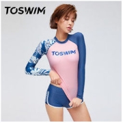 TOSWIM 拓胜 女士分体泳衣 TS210360037