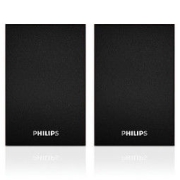 PHILIPS 飞利浦 SPA20 2.0声道 室内 多媒体音箱 木纹色