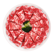 祁连牧歌 国产筋道肥牛卷 500g/袋* 7件