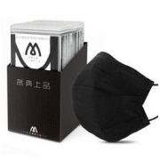 名典上品 典系列 M994C 一次性口罩 黑色 50只装
