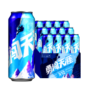 雪花啤酒  8度 勇闯天涯  500ml*12听*2件