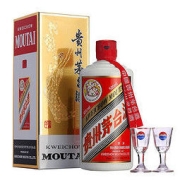 MOUTAI 茅台 飞天茅台 43%vol 酱香型白酒 500ml 单瓶装