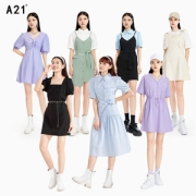 以纯旗下 A21 女士夏季连衣裙