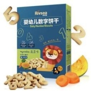 Rivsea 禾泱泱 婴幼儿数字饼干 80g
