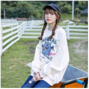 TONLION 唐狮 圆领卫衣女