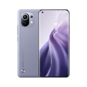 小米11 5G 骁龙888 AMOLED四曲面柔性屏 1亿像素 12GB+256GB 烟紫（素皮）手机
