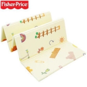 Fisher-Price 费雪 宝宝爬行垫探索家排排站XPE折叠垫180*160*1CM