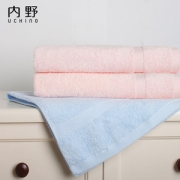 日本内野 新疆长绒棉 3A级抑菌浴巾 70*135cm 300g/条