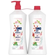 京东极速版：奥妙 果蔬餐具净 玫瑰石榴 1.1kg*2瓶(含替换装)+赠金纺礼包