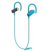 audio-technica 铁三角 ATH-SPORT50BT 入耳式颈挂式 蓝牙耳机 蓝色