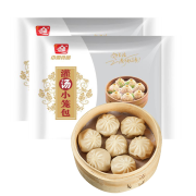 PLUS会员：中雪 灌汤小笼包 300g＊3件