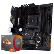 AMD R7-5700X 盒装 CPU处理器+华硕 B550M-PLUS 板U套装