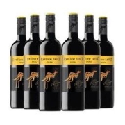 Yellow Tail 黄尾袋鼠 世界系列 西拉干红葡萄酒 750ml*6瓶
