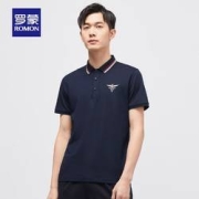 ROMON 罗蒙 男士短袖POLO衫 1T091158