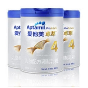 Aptamil 爱他美 卓萃儿童配方调制乳粉（36—72月龄，4段） 900g*3罐
