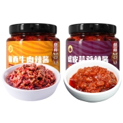 TIGER BANG 虎邦 牛肉辣酱130g+蒜蓉辣酱130g（赠送牛肉酱50g）*拍3件