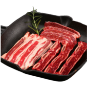 BRIME CUT 原切牛肉片套餐 680g（烧烤肥牛片+谷饲牛仔骨+板腱烤肉片，2-3人份）