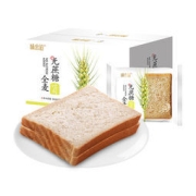 味出道 全麦面包 整箱代餐 无糖精低0粗粮