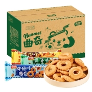 京东极速版：华美 混装口味饼干 60*14袋