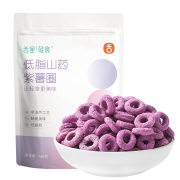 舌里 低脂山药紫薯圈 无糖即食谷物圈 160克/袋
