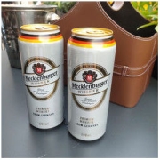 MECKLENBURGER 梅克伦堡 小麦啤酒500ml*24听整箱装 德国进口
