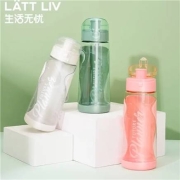 lattliv 生活无忧 大容量太空杯 550ml