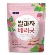BEBECOOK 宝宝手指泡芙米棒 莓果味 25g*1袋