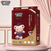 亲子会员！Classic Teddy 精典泰迪 金芯呵护系列 宝宝拉拉裤 XXL50片
