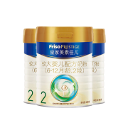 京喜APP：Friso 美素佳儿 皇家 较大婴儿配方奶粉 2段（6-12个月婴幼儿适用）400克*3件