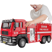 PLUS会员：消防车玩具 合金加大  金属消防车 可喷水44元包邮（需用券）