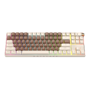 618预售：Royal Axe 御斧 R87 三模机械键盘 87键 TTC金粉轴V2 熔岩城堡