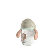 babycare 儿童tritan吸管杯 240ml 淡藻绿