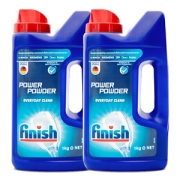 德国 亮碟 Finish 洗碗机专用洗碗粉 1kg*2瓶