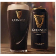 GUINNESS 健力士 黑啤进口世涛440ml*12听