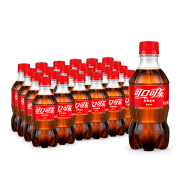 京东极速版：可口可乐 300ml*24瓶 整箱装  需一张运费券