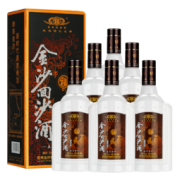JINSHA 金沙 回沙酒五星酱香型白酒500ml贵州金沙酱酒 纯粮食高度白酒
