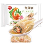 思念 金牌虾 虾仁荠菜云吞 317g