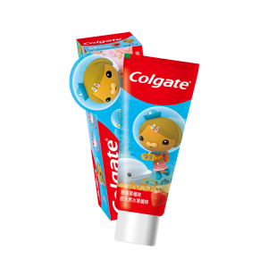 colgate高露潔兒童牙膏香香草莓味70g