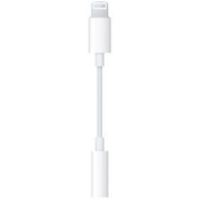 Apple 苹果 Lightning转3.5mm 耳机插孔转换器 白色