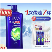 CLEAR 清扬 男士去屑洗发露 清爽控油型 900g