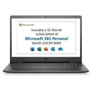 DELL 戴尔 Inspiron 3502 15.6 英寸全高清笔记本电脑,英特尔奔腾,4GB 内存,128GB 固态硬盘,Windows 11
