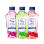 日本上市公司 ora2皓乐齿 果汁口感 0酒精漱口水 460mL*3瓶