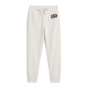 Gap 盖璞 碳素软磨系列 男女款休闲束脚裤 618882 灰白色 S