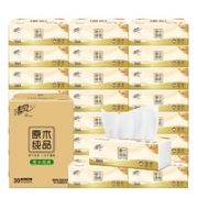 Breeze 清风 原木纯品系列 抽纸 3层100抽30包（190mm*120mm）