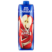 京东极速版： 芭提娅 CHABAA 进口果汁 礼盒 100%苹果汁 1L*2件